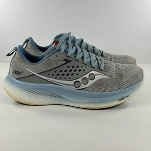 Saucony Ride 17 S10924-118 Blue Lace Up Low Top Running Shoes‎ Women's Size 9